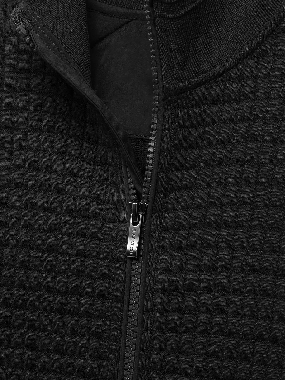 Bugatchi - Full Zip Light Weight Waffle Knit Cardigan/Jacket - TF2456K66 Clearance