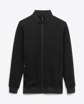 Bugatchi - Full Zip Light Weight Waffle Knit Cardigan/Jacket - TF2456K66 Clearance