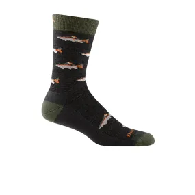 Darn Tough Spey Fly Crew Sock (Men) - Charcoal