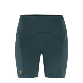 Fjallraven Womens Abisko 6 Inch Shorts Tights Mountain Blue