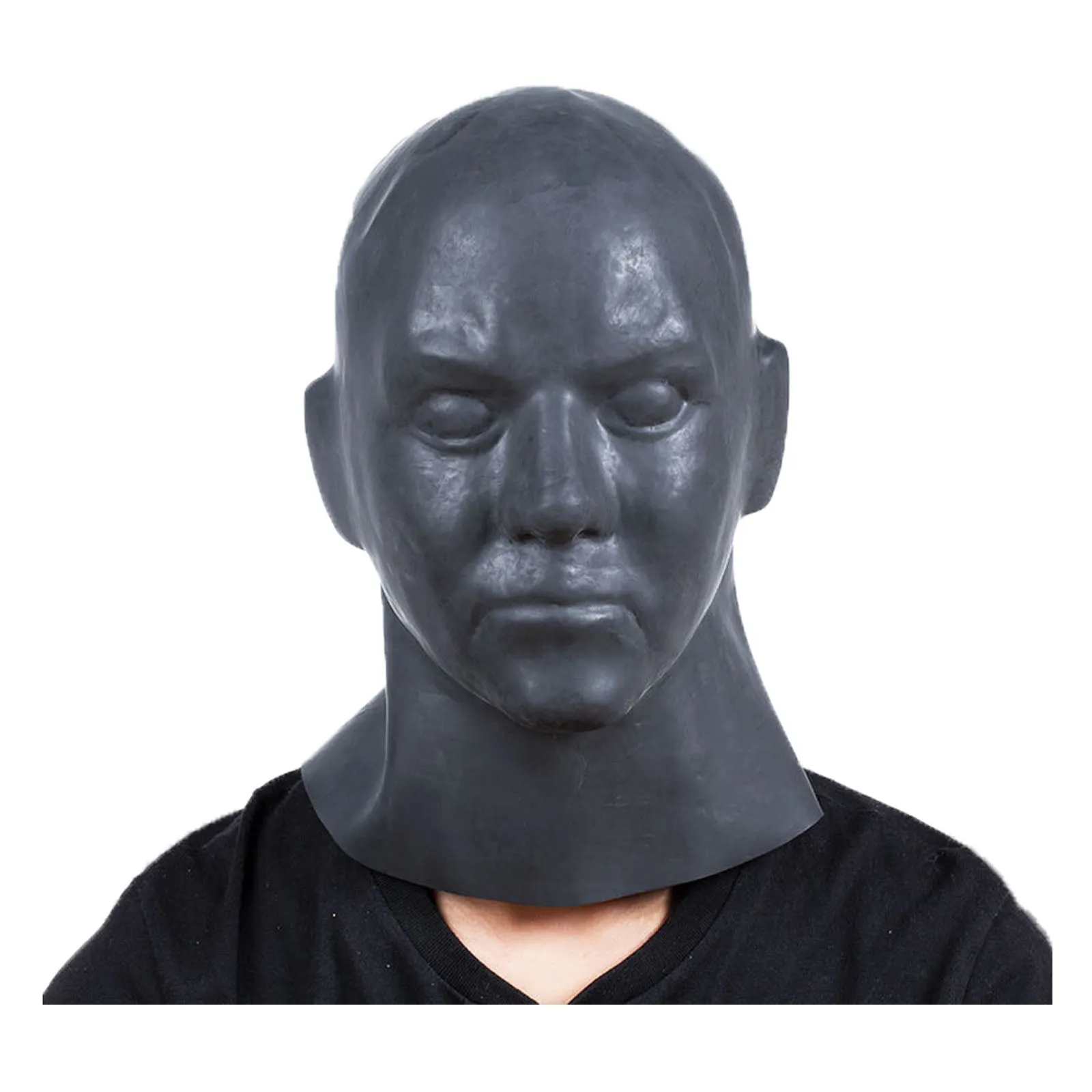 MONNIK 3D Mould Rubber Latex 1.0mm Mask Fetish Fit Head 59-62cm for Cosplay Bodysuit Halloween Party