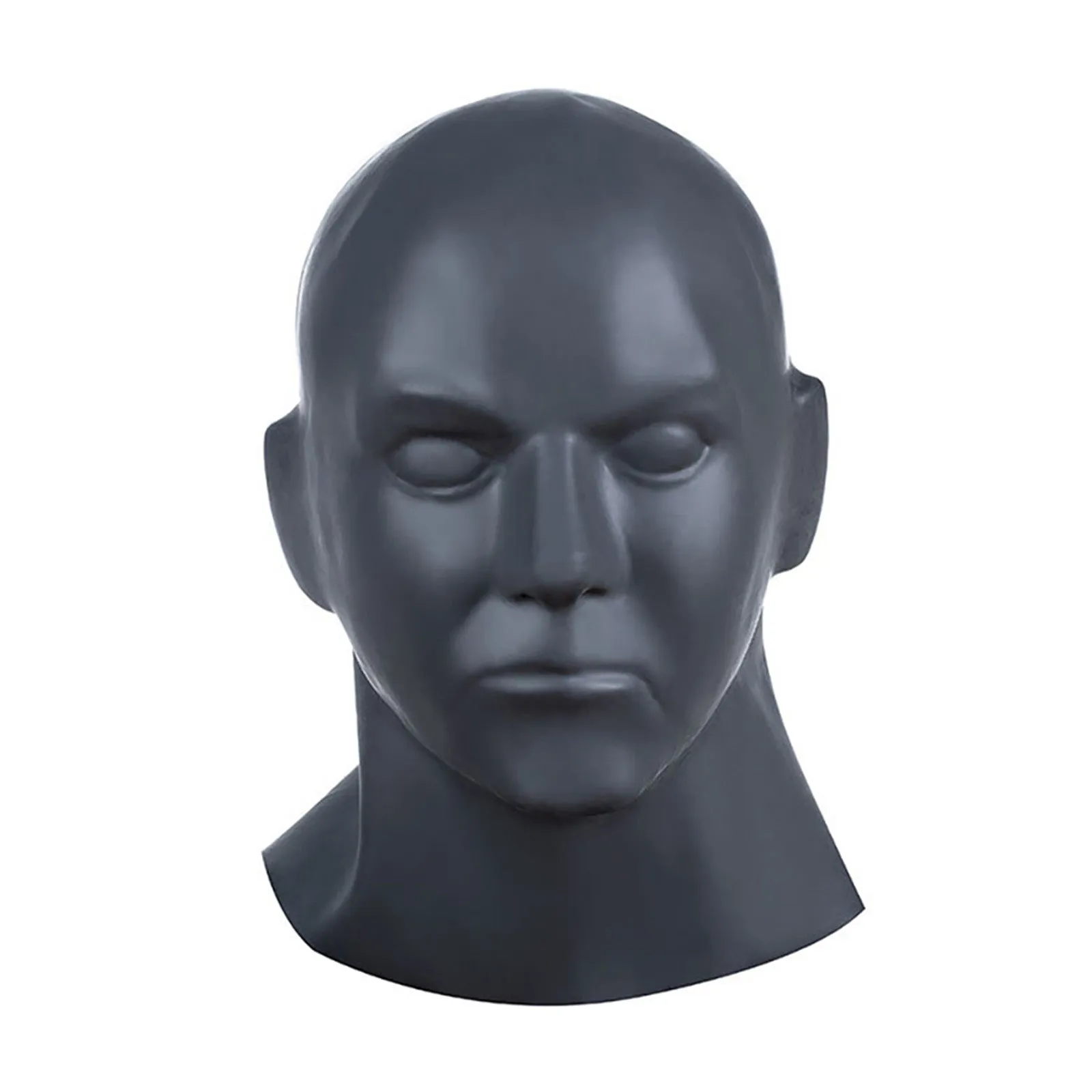 MONNIK 3D Mould Rubber Latex 1.0mm Mask Fetish Fit Head 59-62cm for Cosplay Bodysuit Halloween Party