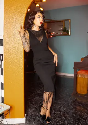 Sleepy Hollow Pencil Dress - Aradia - ON SALE