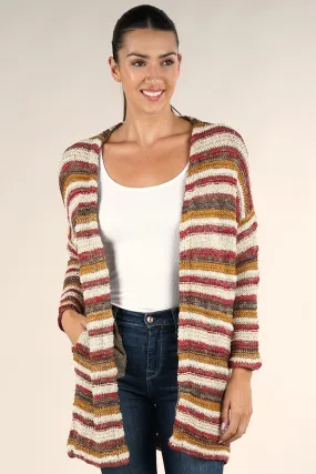 Vintage Love Striped Cardigan